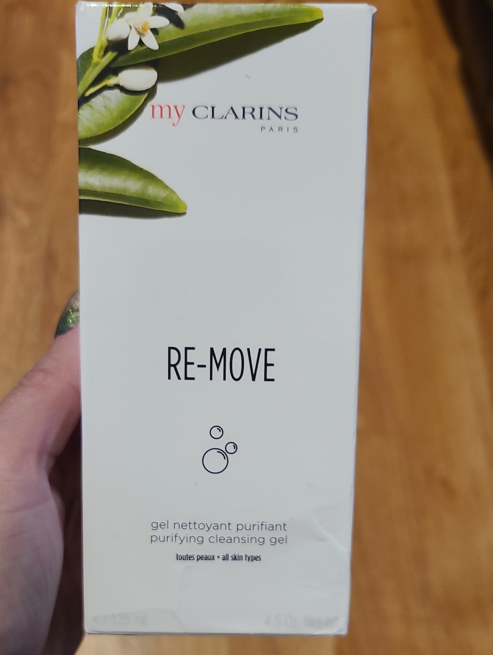 Clarins RE-MOVE Purifying Cleansing Gel Sealed- 125ml